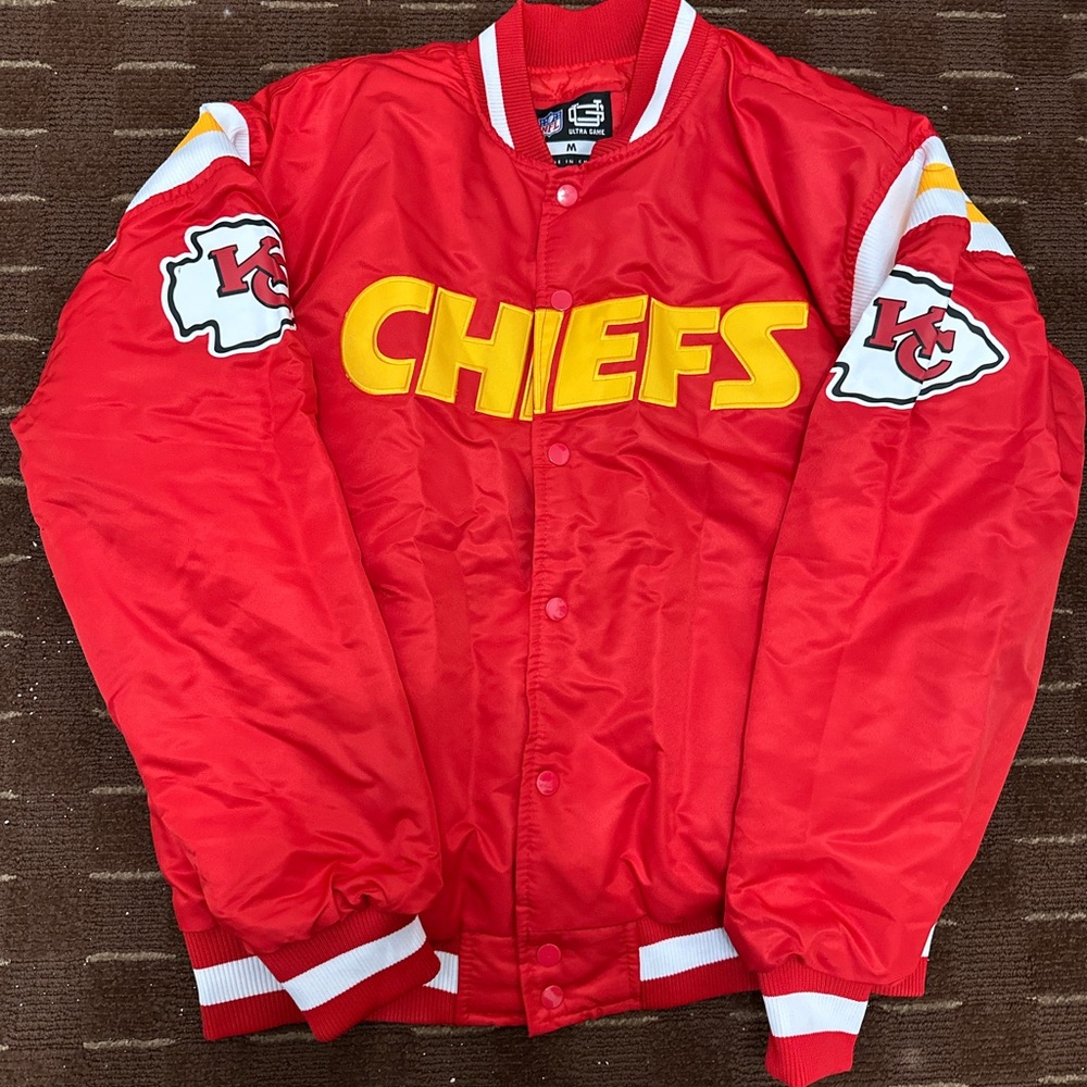 Kansas City Chiefs Red Bomber Jacket